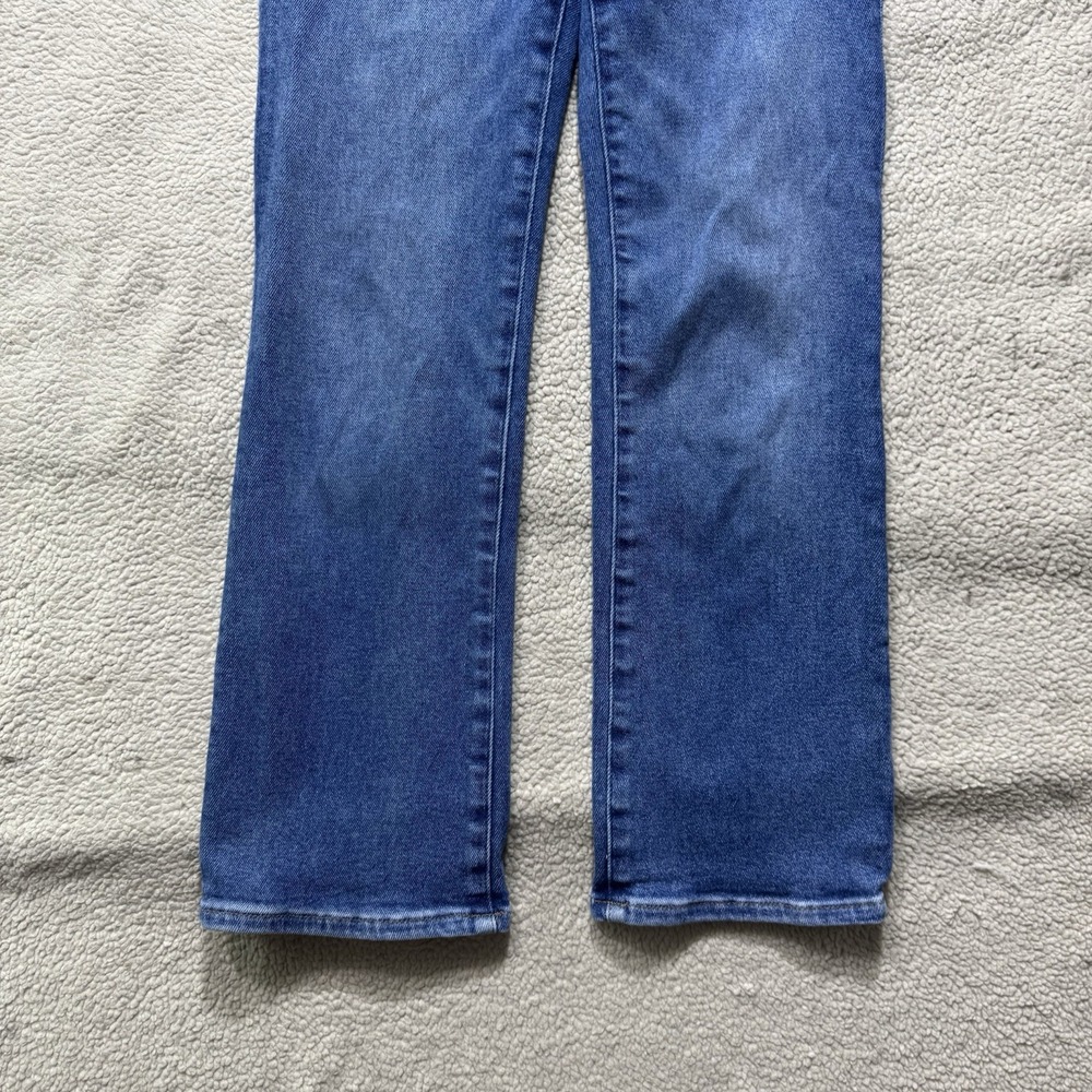 Madewell Jeans Womens 26 Blue Denim Cali Demi-Boot Bootcut Mid Rise Meas 25x24.5 - Picture 4 of 15